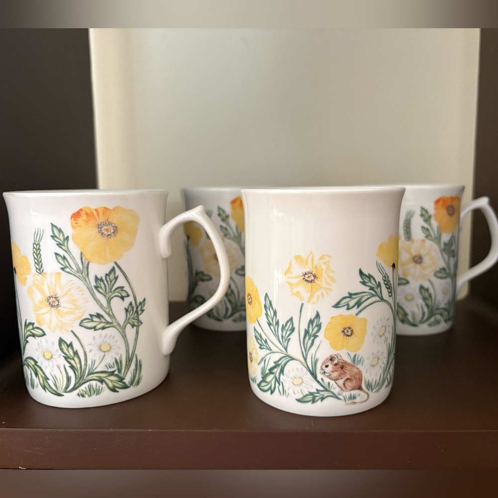 Jason Fine Bone China Made in England Set of 4
